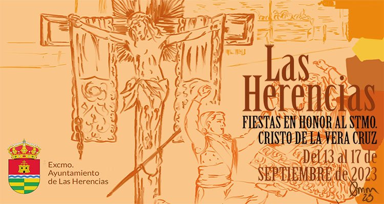Fiestas patronales en honor al Santísimo Cristo de la Vera Cruz 2023 Las Herencias
